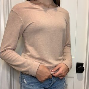 Light Pink Crewneck Sweatshirt